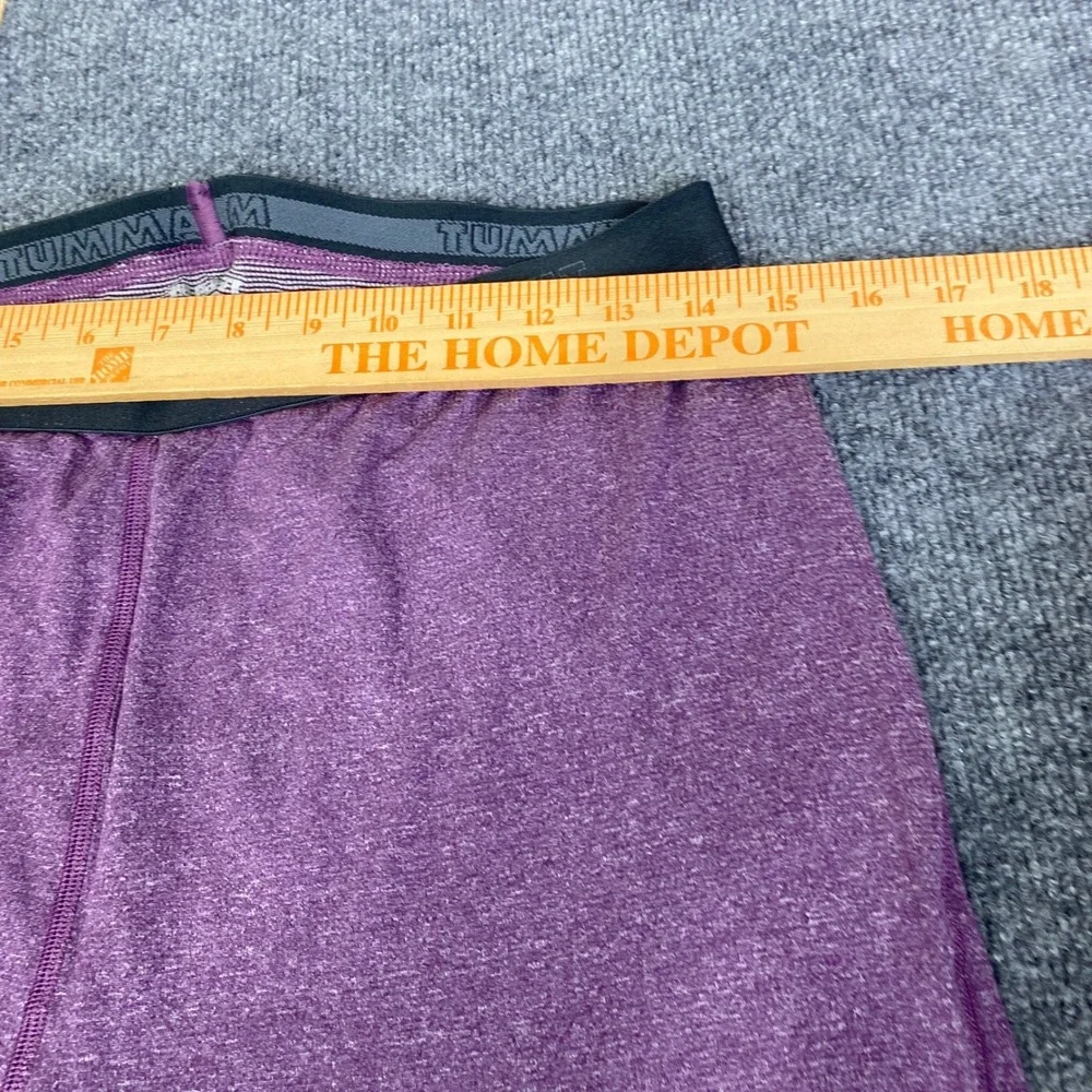 Mammut Polartec Base Layer Leggings Purple Heathered Performance Tights Mens L